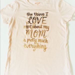 Cat and jack cute pink shirt